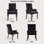 Fauteuils de salle à manger rembourrés Elegant-1254959046