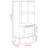 Arrieanna Bookcase Storage Bookcase-214459416
