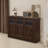 Farmhouse Tv Stand Console Table With Storage Cabinets-69647207