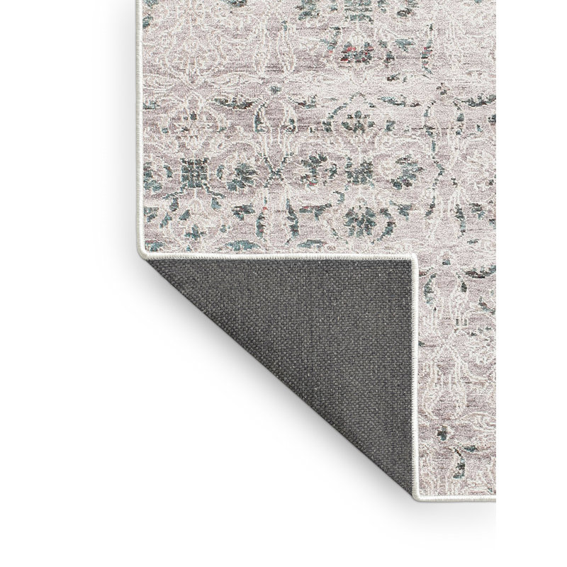 Tapis contemporain gris, Rectangle 2 pi x 3 pi