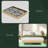 Walnut Floating Bed Frame With LED Lights-1962187939-1962187937