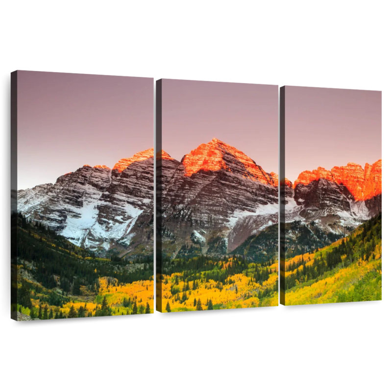Alvord Maroon Bells Mountain View, 24" H x 38" W