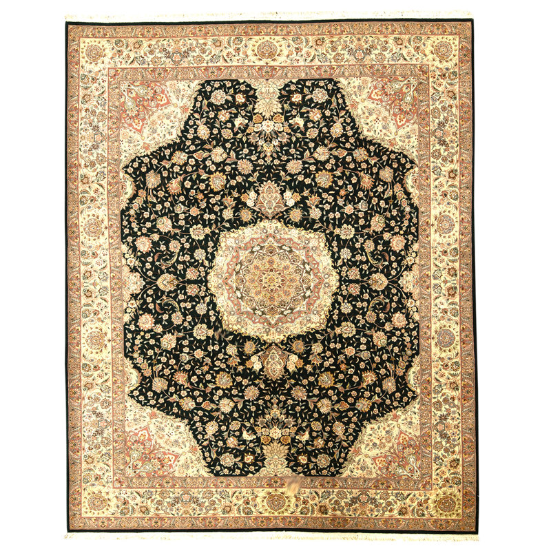 Hand Knotted Wool Oriental Indoor Rug