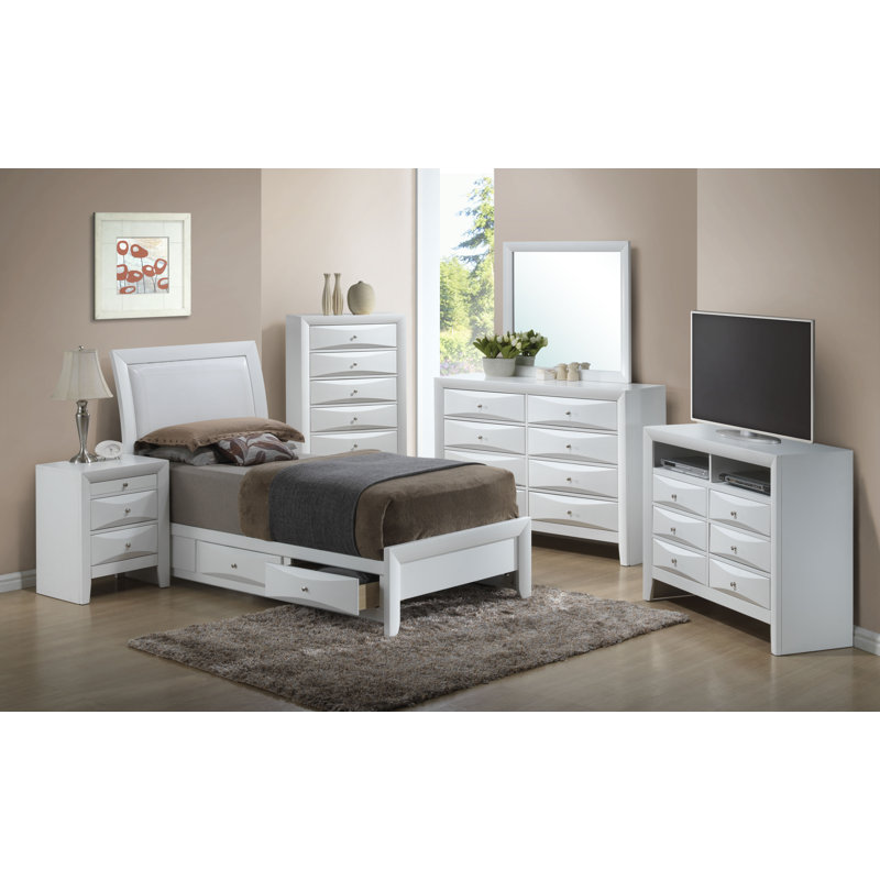 Champetre 47'' W 6 - Drawer Dresser, White