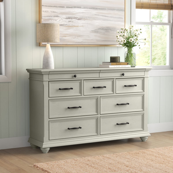 Aliauna Manufactured Wood 5 Drawer Chest Lark Manor Color: White