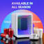 PULUOMIS Mini Fridge 4m³ L Mini Fridge with Freezer-120343933