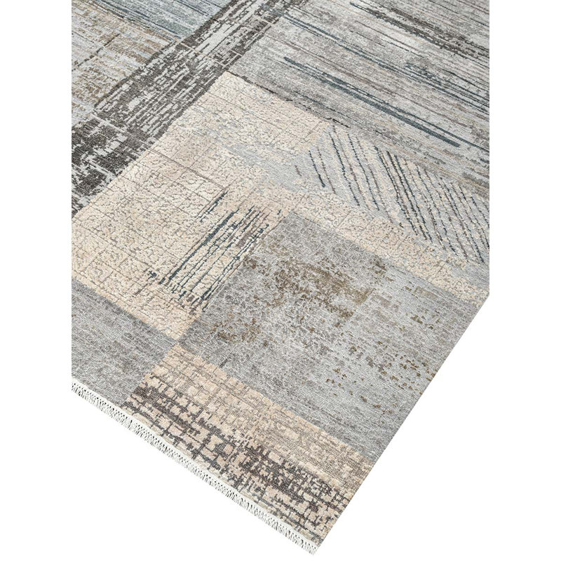 Abstract Area Rug, Rectangle 8' x 10'