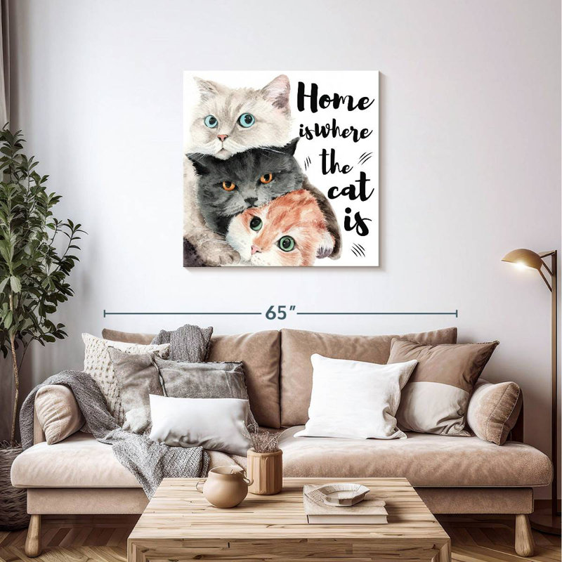 Kema Home Cats Wall Sign