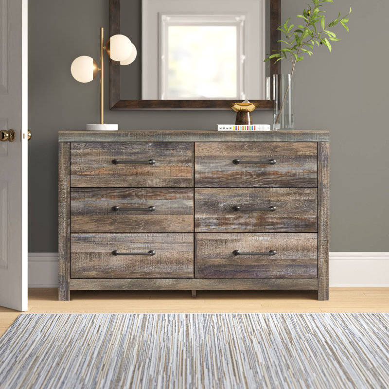Commode double 6 tiroirs Drystan