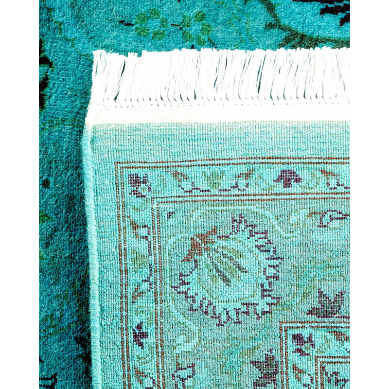 Fine Vibrance One-of-a-Kind 3'1" X 5'3" Hand Knotted Area Rug