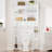 Over The Toilet Storage Cabinet with Acrylic Sliding Door Panel-2069999048