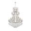 Lustre étagé de style bougie à 61 lumières Stockard-23156080