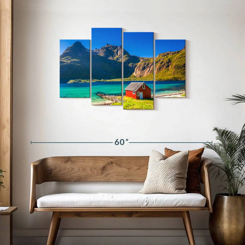 Maison de plage Nicci Rorbu, H 27 po x l 43 po