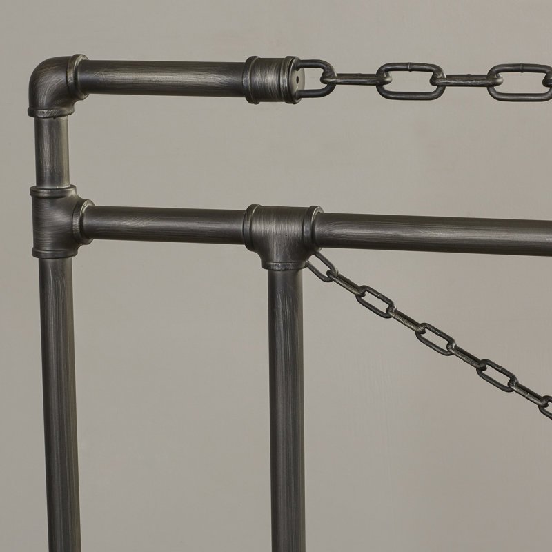 Metal Open-Frame Bed, California King