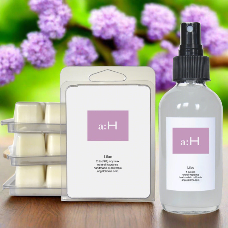 A: H bougie lilas