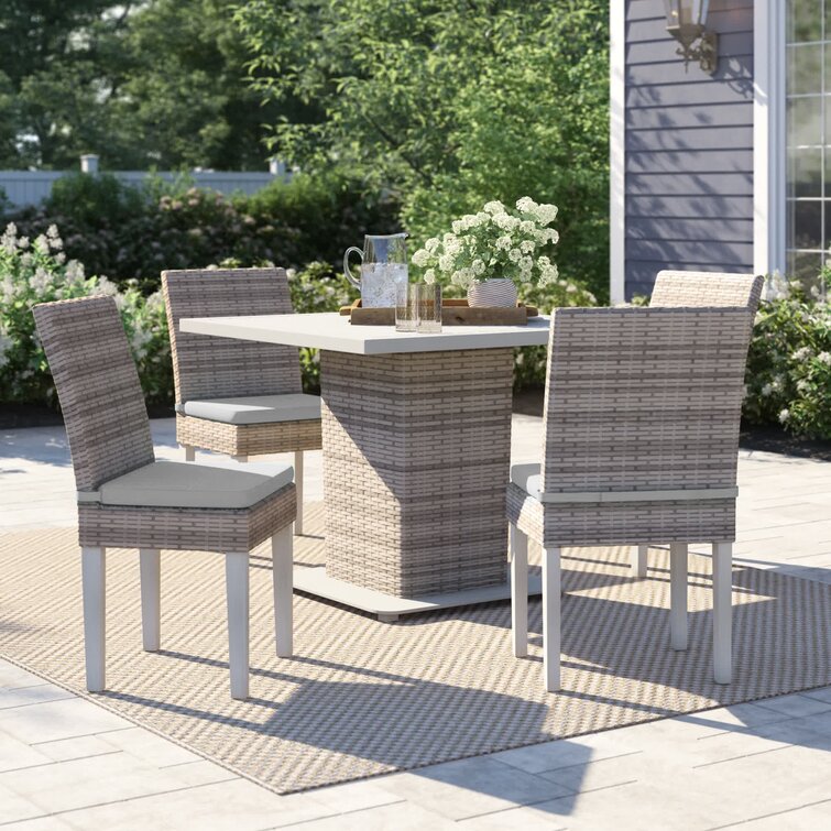 Bannister 4 - Person Square Outdoor Dining Set