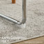 Chaise d'appoint en porte-à-faux rembourrée Crumley-335430076-321937467