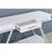 Contemporary Style 1Pc Sofa Table High Gloss Finish Chrome Frame Console Table Gorgeous Living Room Furniture