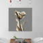 Grey Luster Tulip - Wrapped Canvas Print-821892701