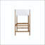 Lit mezzanine simple avec bureau, tête de lit et pied de lit rembourrés Boucle avec échelle, garde-corps de sécurité