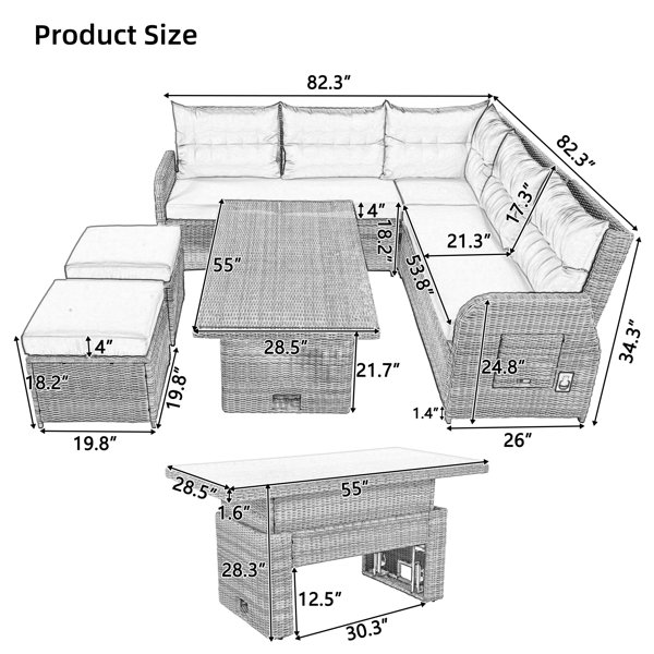 Dimensions du produit