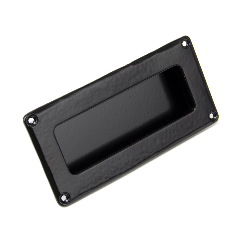 Flush Handles 10.7 cm Recessed Handle, Black