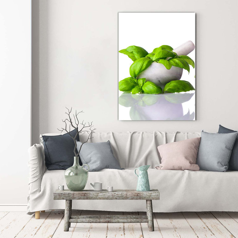 Mortars and herbs 1 Piece Wrapped Canvas Wall Art