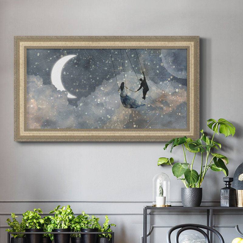 Celestial Love Collection D - Reproduction de photo sur toile, H 21 po x l 37 po x P 2,5 po