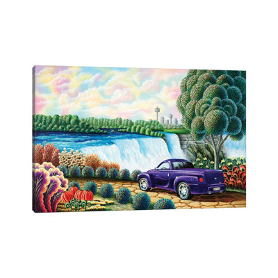 Power 1 Piece Wrapped Canvas Wall Art