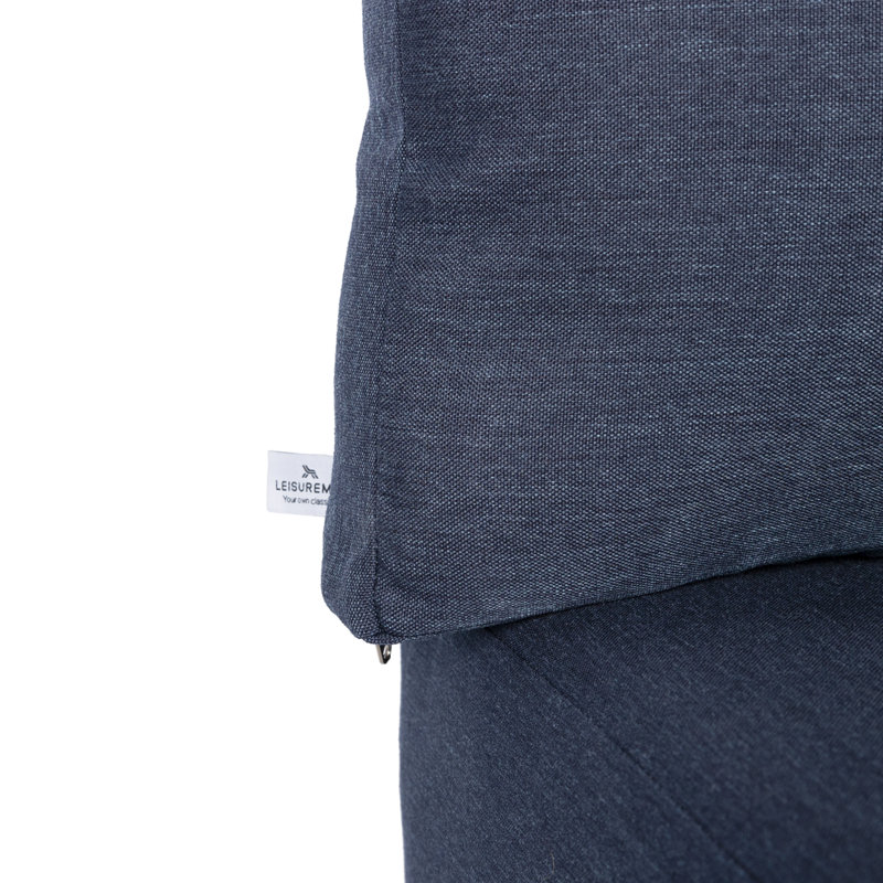 Ensemble de conversation modulaire avec coussins amovibles 6 pièces Chelsea, Bleu