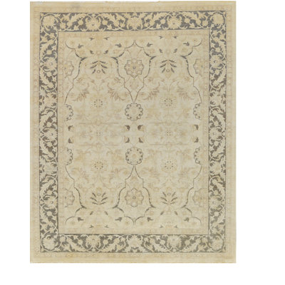 Tapis en laine ivoire