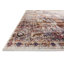 Tapis brun et rouge à motif oriental Goggin-31673583