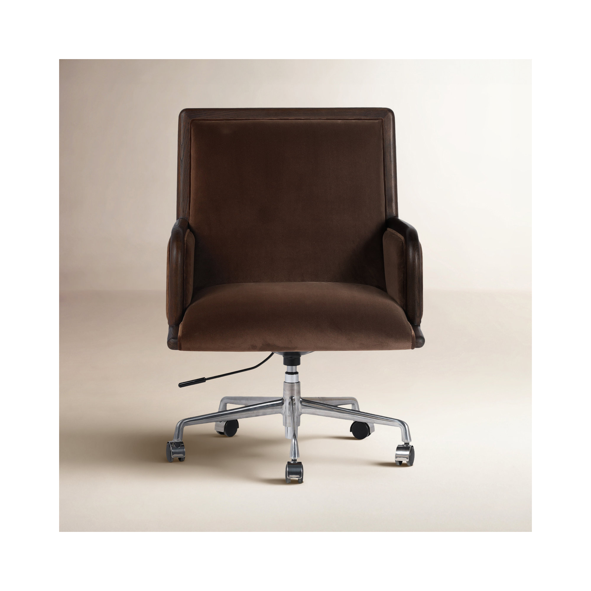 Marden Swivel Office Chair, Brown