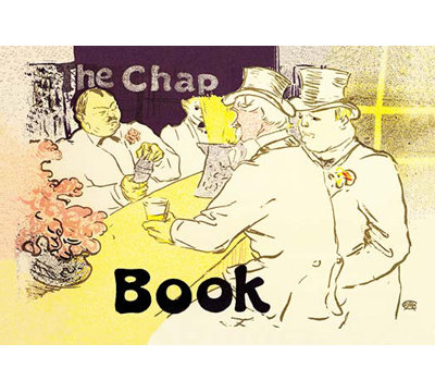 « the chap book » par toulouse-lautrec rétro