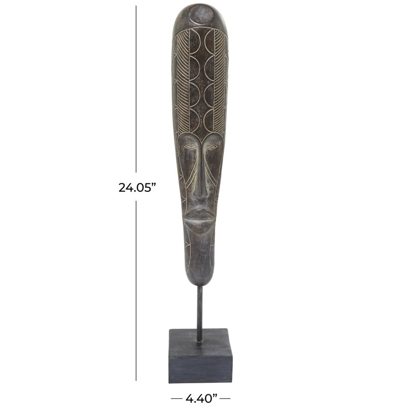 Sculpture éclectique primitive africaine