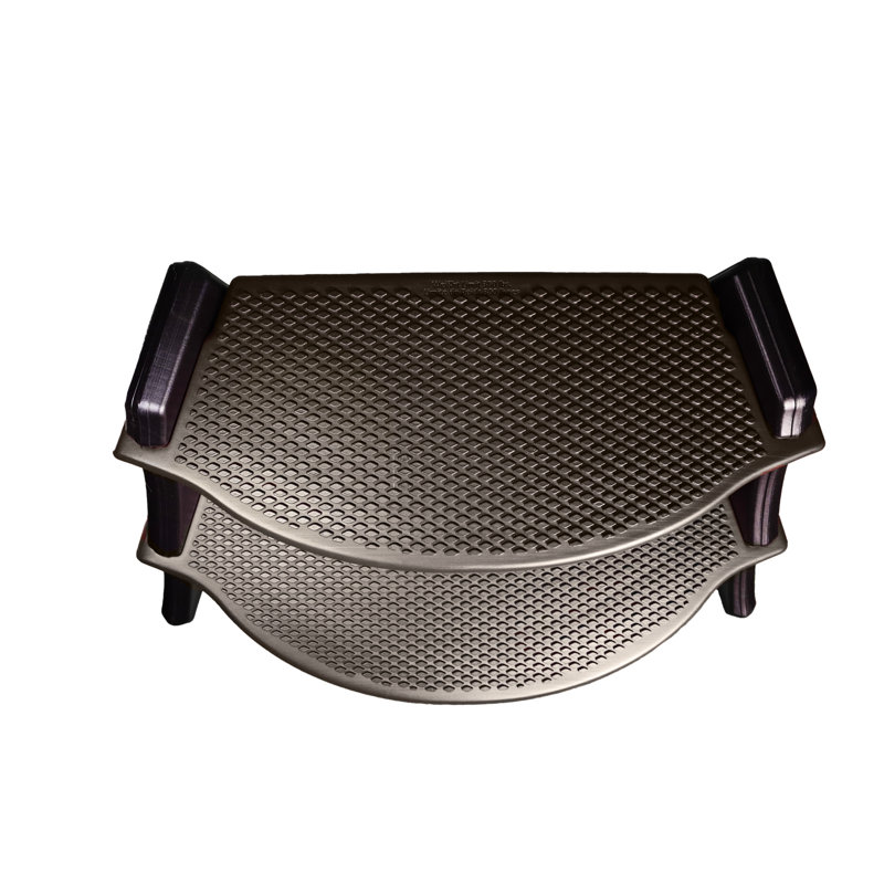 Confer Plastics 23'' D Slip Resistant Hot Tub Step, Deep Gray