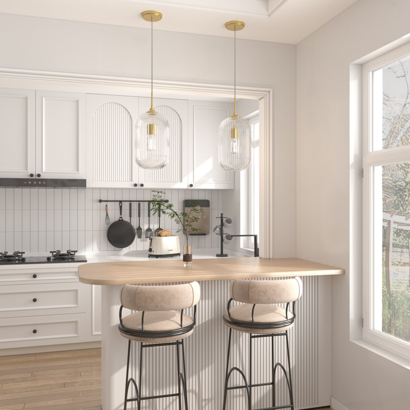 1 - Light Brass Pendant