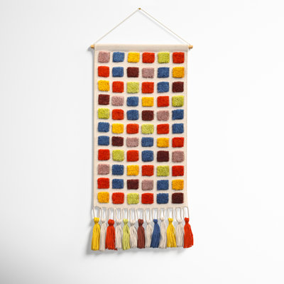 Colorful Textured Wall Hanging