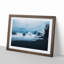 A Beach in Iceland in Abstract - Picture Frame Graphic Art Print-55629373-55629370