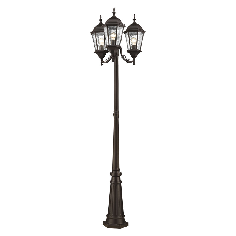 Heaney Water Lamp Post (Full), Bronze