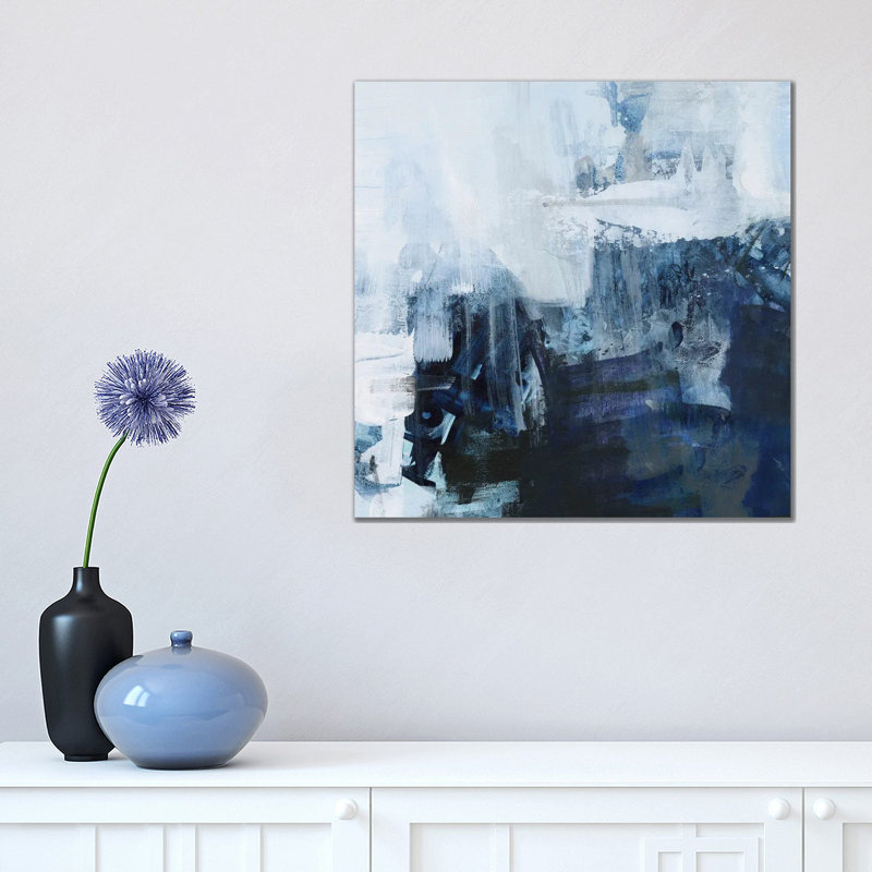River In Time I by Sally Swatland - Wrapped Canvas Painting, 45.72 cm H x 45.72 cm W x 1.91 cm D