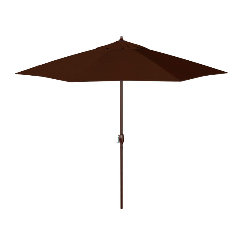 Murrey 108'' Market Sunbrella® Umbrella, Canvas Bay Brown Sunbrella® Canvas