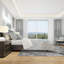 Gris et blanc Collage II - Ensemble de housse de couette moderne et contemporain - Microfibre de polyester-38757868