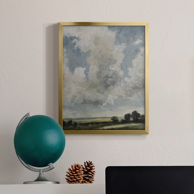 " Gathering Clouds " Painting Print