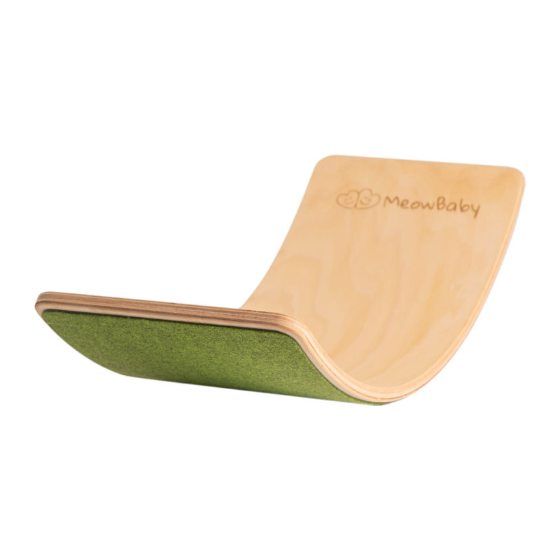 Meow Baby 80cm W Wood Climbing Dome, Green