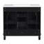 Modern Bathroom Storage Cabinet with 2 Soft Closing Doors and 2 Drawers