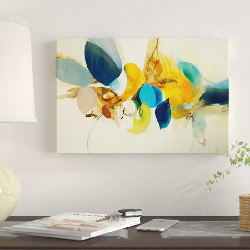 «Candide Color» par Sarah Stockstill - impression sur toile, H 18 po x l 26 po x P 1,5 po, Pas de tapis, Toile tendue