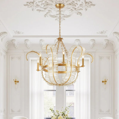 Yaritza 4 - Light Dimmable Empire Chandelier