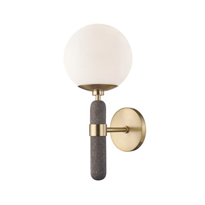 Harley Single Light Dimmable Armed Sconce