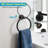Modern 14-Piece Matte Black Bathroom Hardware Set, 304 Stainless Steel Towel Bars, Toilet Paper Holders & Hooks